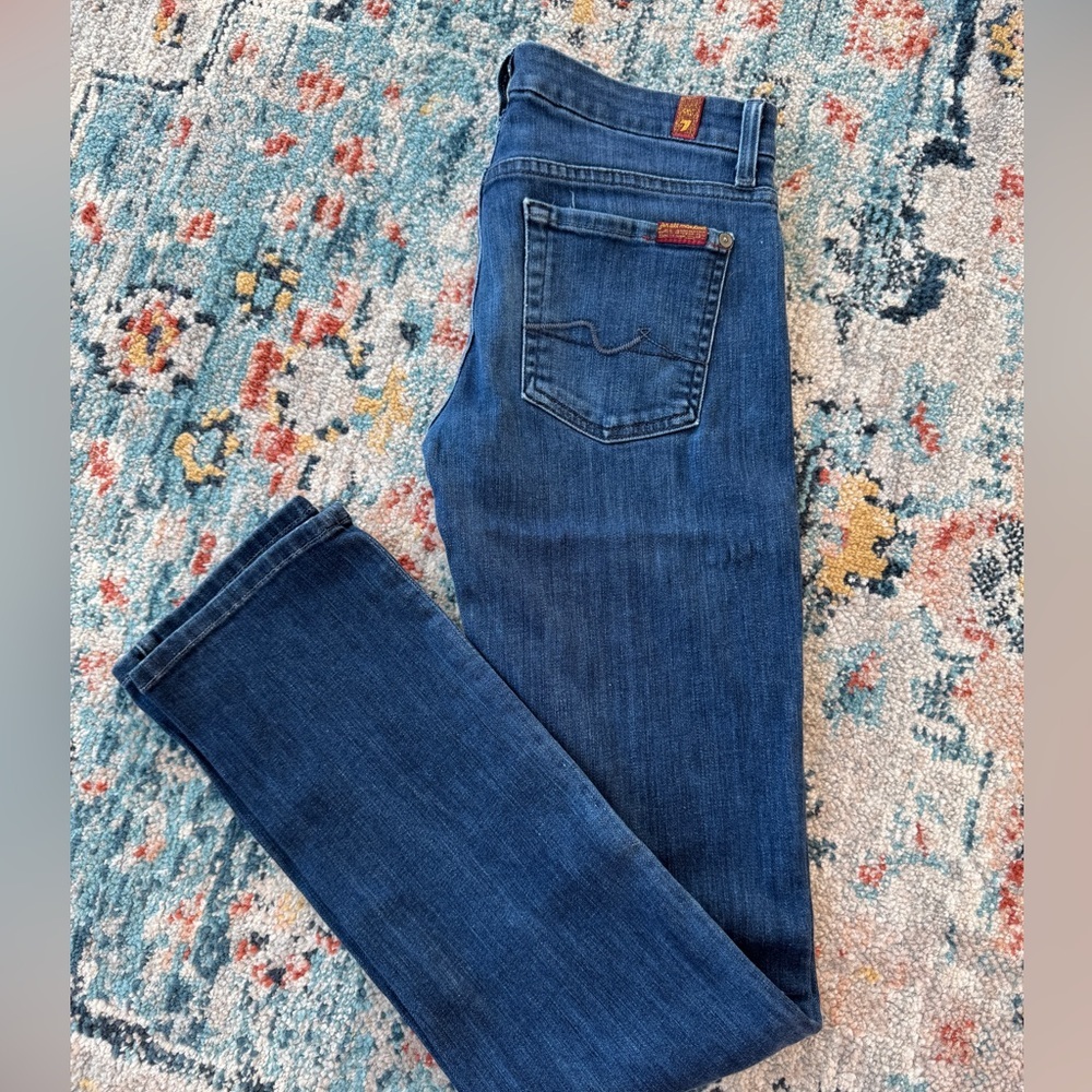 7 For All Mankind Kimmie Straight Leg Jeans
Size 27 - Picture 2 of 8